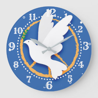 Grande Horloge Ronde Sign Clock