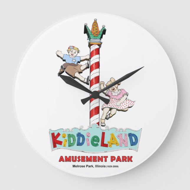 Grande Horloge Ronde SIGNE POPULAIRE Melrose Park, IL (Recto)