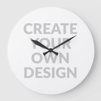 Grande Horloge Ronde Simply - Create Your Own 
