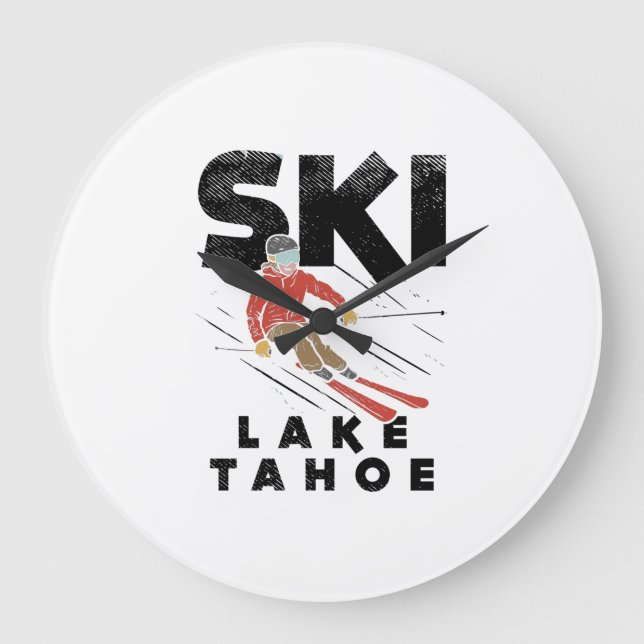Grande Horloge Ronde Skiing (Recto)
