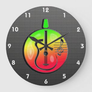 Grande Horloge Ronde Sleek Acoustic Guitar