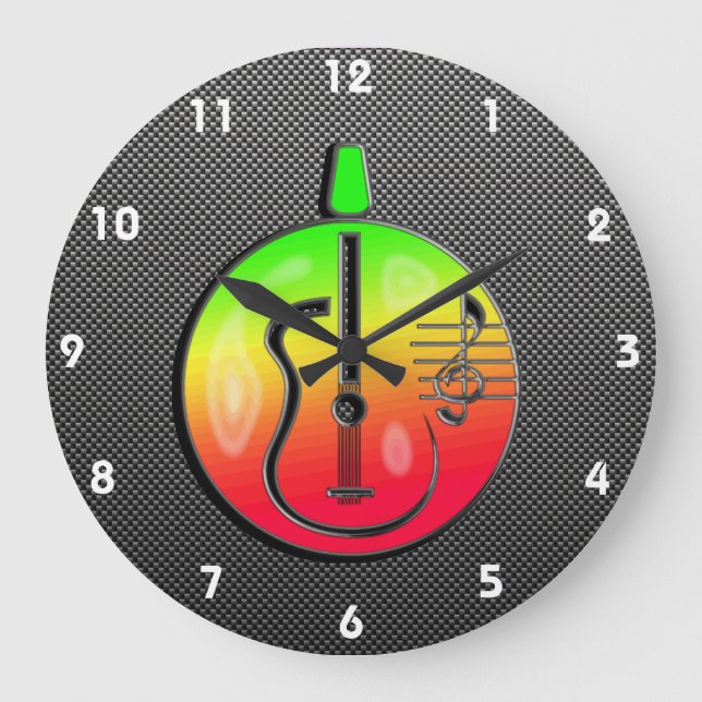 Grande Horloge Ronde Sleek Acoustic Guitar (Recto)