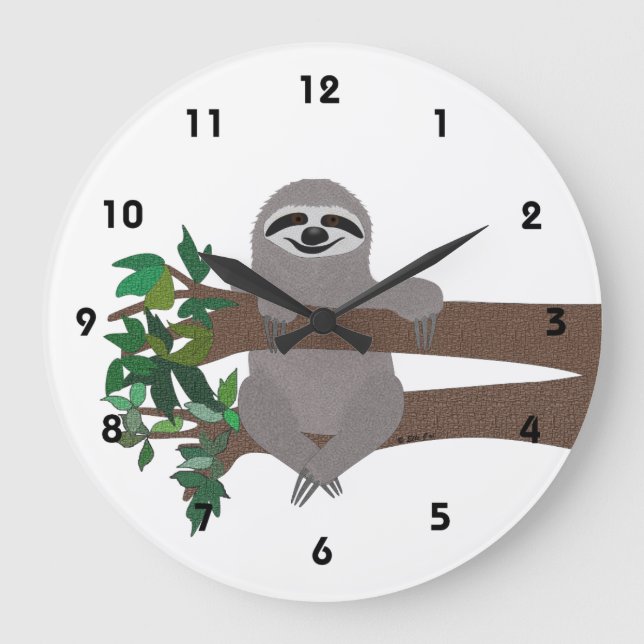 Grande Horloge Ronde Sloth (Recto)