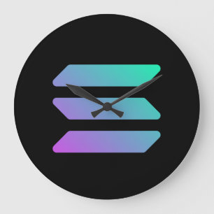Grande Horloge Ronde Solana