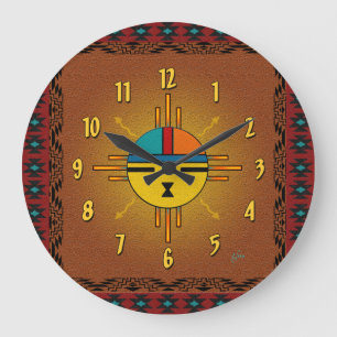 Grande Horloge Ronde Soleil - Foie de vie