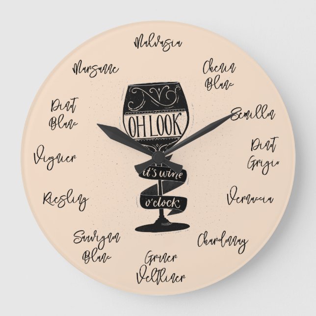 Grande Horloge Ronde Son Wine O'clock (Recto)