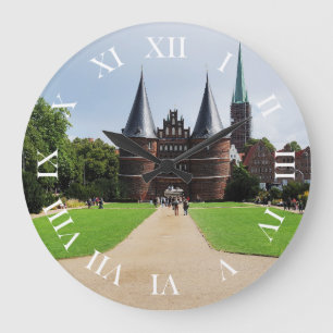 Grande Horloge Ronde Sonnette de Wanduh Romain