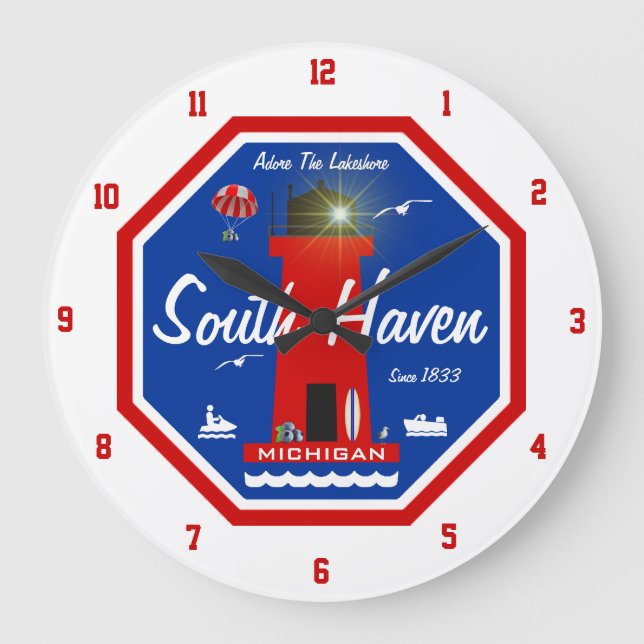 Grande Horloge Ronde South Haven Lighthouse (Recto)