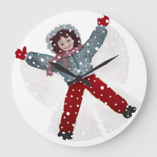 Grande Horloge Ronde Souviens-toi quand 