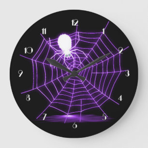 Grande Horloge Ronde Spider Web