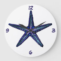Starfish bleu