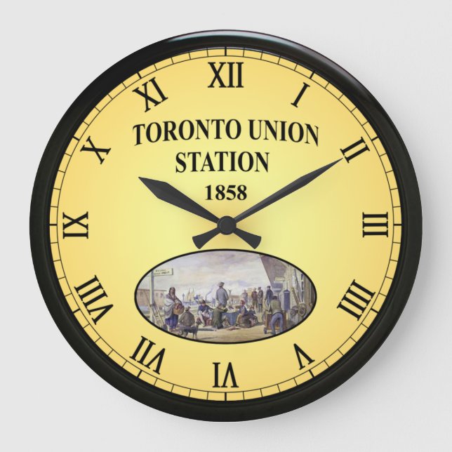 Grande Horloge Ronde Station Union de Toronto ~ Ontario ~ Canada  (Recto)