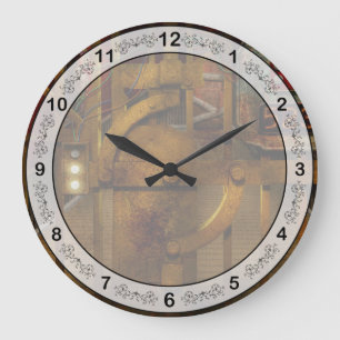 Grande Horloge Ronde Steampunk - Dystopie - La Voûte