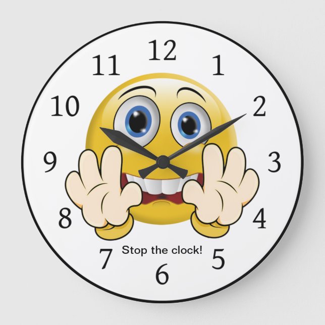 Grande Horloge Ronde Stop The Clock (Recto)