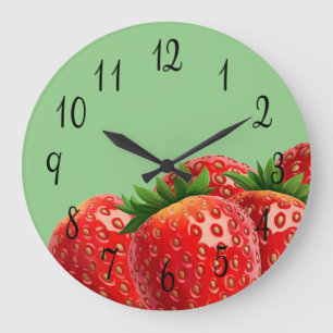 Grande Horloge Ronde Straeberries