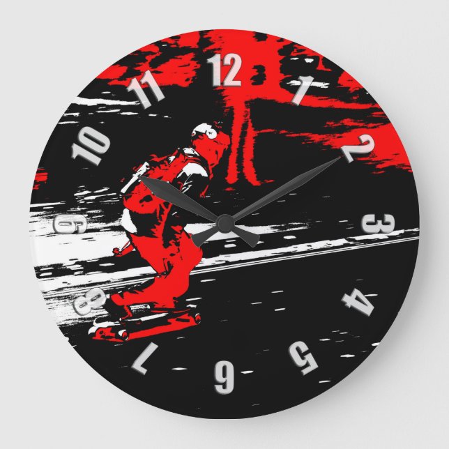 Grande Horloge Ronde Street Skater (Recto)