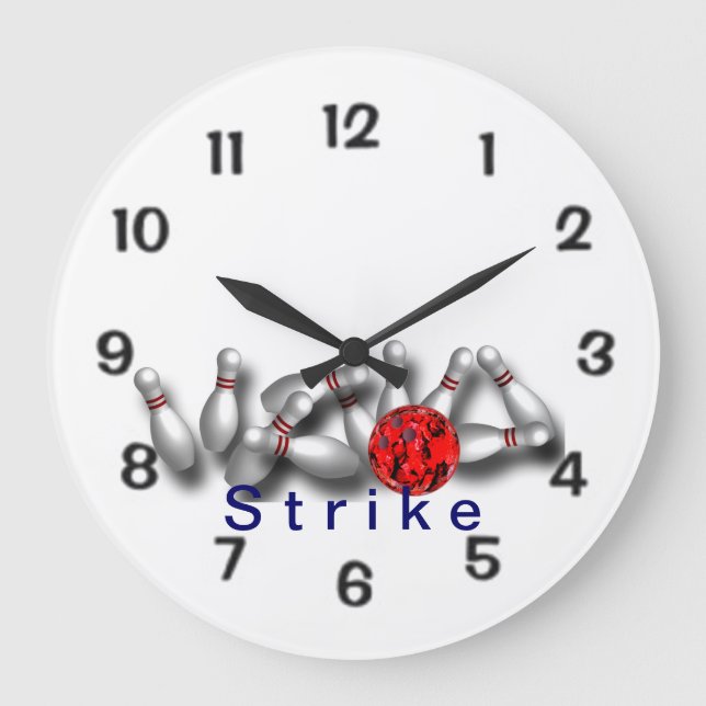 Grande Horloge Ronde Strike Red Ball (Recto)