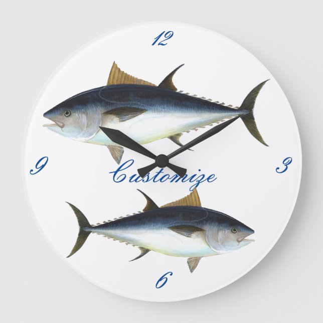 Grande Horloge Ronde Style Thon Bigeye Thunder_Cove (Recto)