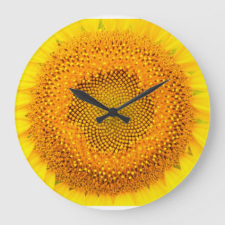 Grande Horloge Ronde Sunflower Round