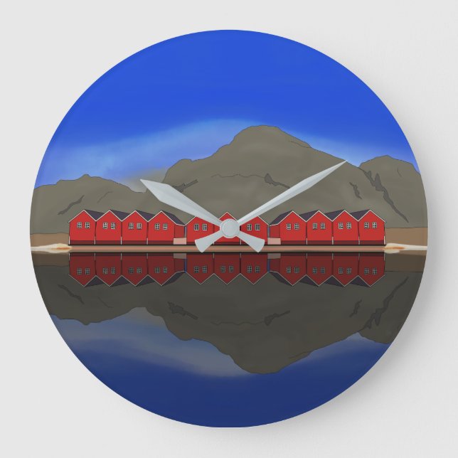 Grande Horloge Ronde Sunndalsøra Norvège (Recto)