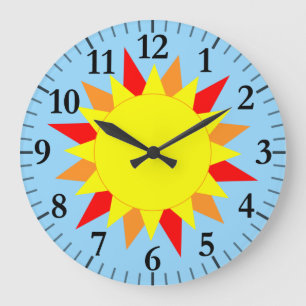 Grande Horloge Ronde Sunny Clock 2