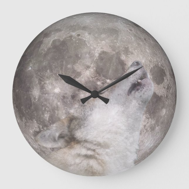 Grande Horloge Ronde Super Wolf Moon (Recto)