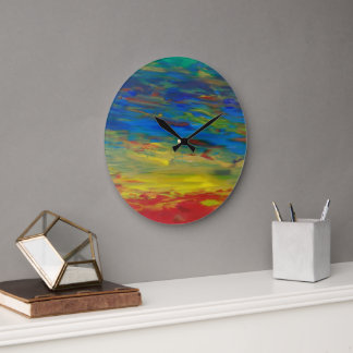 Grande Horloge Ronde Sur l'eau