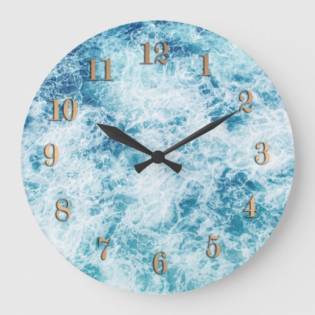 Grande Horloge Ronde Surf (Recto)