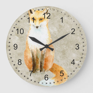 Grande Horloge Ronde Sweet Fox