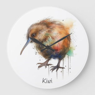 Grande Horloge Ronde Sweet Kiwi, coutume