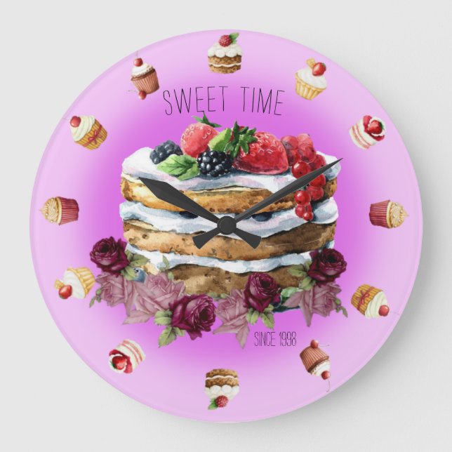 Grande Horloge Ronde Sweet time (Recto)