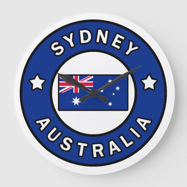Grande Horloge Ronde Sydney Australie (Recto)