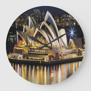 Grande Horloge Ronde Sydney - OPÉRA HOUSE - vue