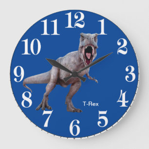 Grande Horloge Ronde T-Rex image for Acrylic Wall Clock