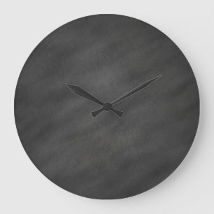 Grande Horloge Ronde Tableau de bord Arrière - plan gris noir tableau d