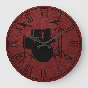 GRANDE HORLOGE RONDE TAMBOURS DE PETIT PAIN DE LA ROCHE N