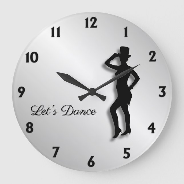 Grande Horloge Ronde Tap Dancer Dansons (Recto)