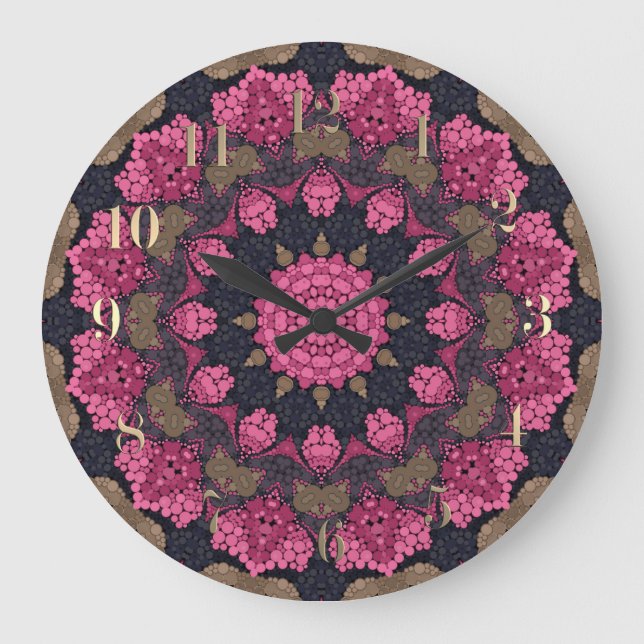 Grande Horloge Ronde Tapis perse (Recto)