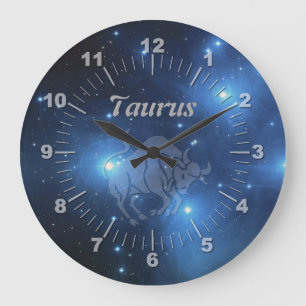 Grande Horloge Ronde Taurus transparent