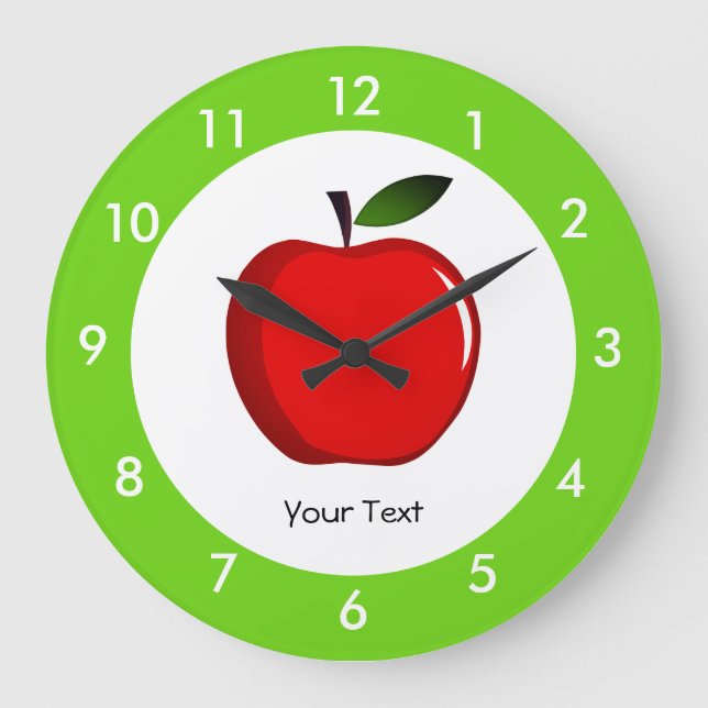 Grande Horloge Ronde Teacher large clock (Recto)