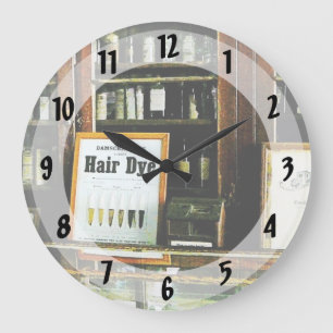 Grande Horloge Ronde Teinture capillaire