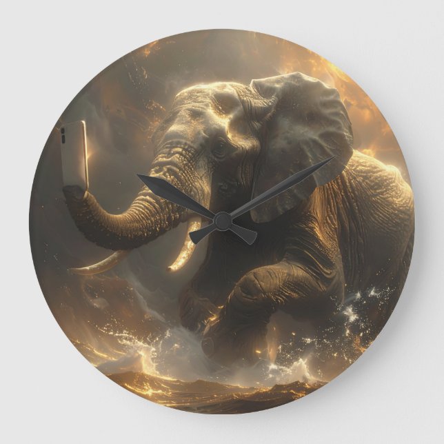 GRANDE HORLOGE RONDE TELEPHANTASTIC (Recto)