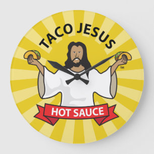 Grande Horloge Ronde Temps de taco