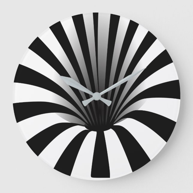 Grande Horloge Ronde Temps Vortex (Recto)