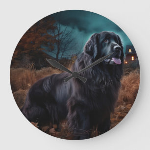 Grande Horloge Ronde Terre-Neuve Halloween