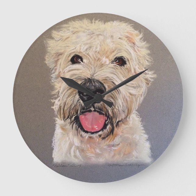 Grande Horloge Ronde Terrier roux (Recto)