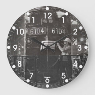Grande Horloge Ronde The Birth of The Penn Central Railroad Wall Clock