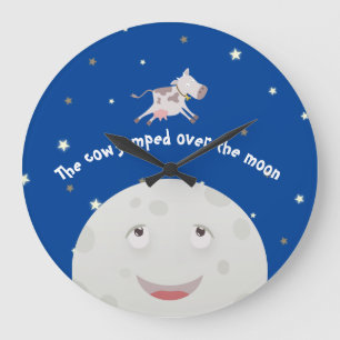 Grande Horloge Ronde The cow jumped over the moon