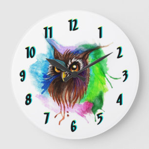 Grande Horloge Ronde The Watery Owl