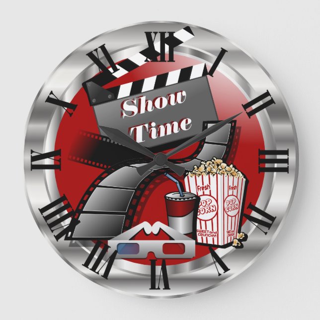 Grande Horloge Ronde Théâtre movie moderne (Recto)